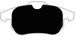 Porterfield Brake Pads for 2003 SAAB 9-3 Linear FR SPORT