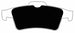 Porterfield Brake Pads for 2004 MAZDA 3 2.0L FR SPORT