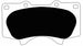 Porterfield Brake Pads for 2003 TOYOTA SEQUOIA FR SPORT