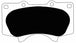 Porterfield Brake Pads for 2005 TOYOTA 4RUNNER FR SPORT