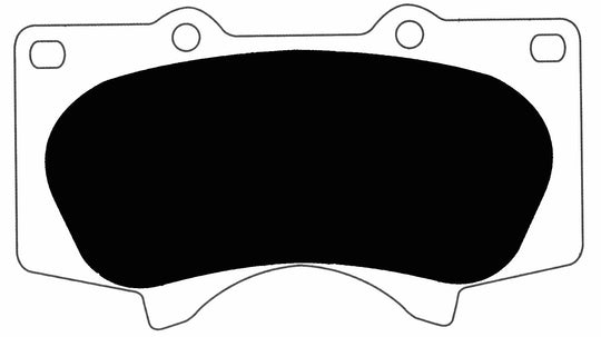 Porterfield Brake Pads for 2015 TOYOTA TACOMA 2WD 6 Lug FR SPORT