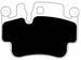 Porterfield Brake Pads for 2002 PORSCHE 911 GT2 w/Iron Discs FR SPORT