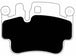 Porterfield Brake Pads for 2003 PORSCHE 911 GT2 w/Iron Discs FR SPORT