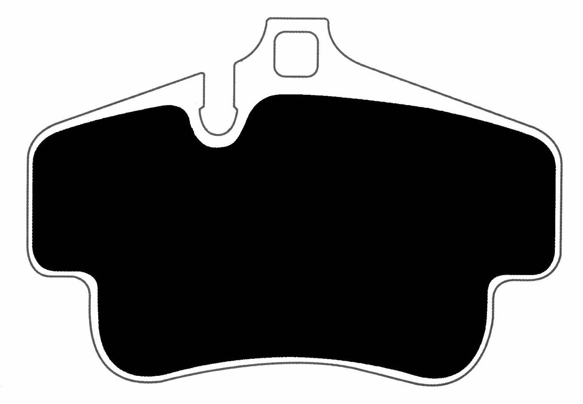 Porterfield Brake Pads for 2003 PORSCHE 911 Turbo w/Ceramic Discs FR SPORT