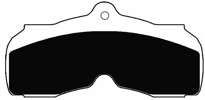 Porterfield Brake Pads for 1967 CHEVROLET CAMARO w/Front Discs Rear Drums FR SPORT