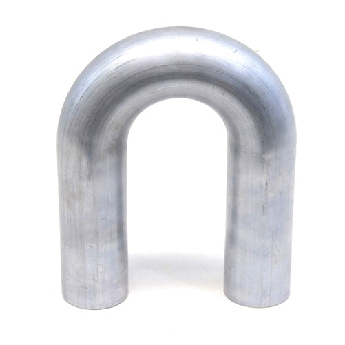 HPS 180 Degree U Bend 6061 Aluminum Elbow Pipe Tubing, Mandrel Bent, Mill Finish FR SPORT