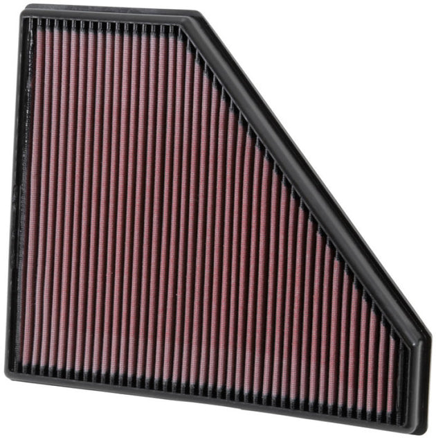 K&N Replacement Panel Air Filter 12.313in OS L x 10.313in OS W x 1.188in H for 13-14 Cadillac ATS - DFW Speed Syndicate