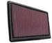 K&N 09 Hyundai Genesis 4.6L V8 Drop In Air Filter - DFW Speed Syndicate