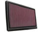 K&N 09 Hyundai Genesis 4.6L V8 Drop In Air Filter - DFW Speed Syndicate
