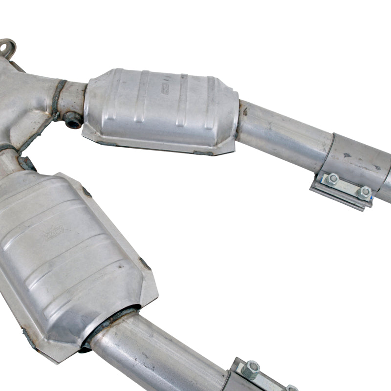 BBK 99-04 Mustang 4.6 GT / Cobra High Flow X Pipe With Catalytic Converters - 2-1/2 BBK