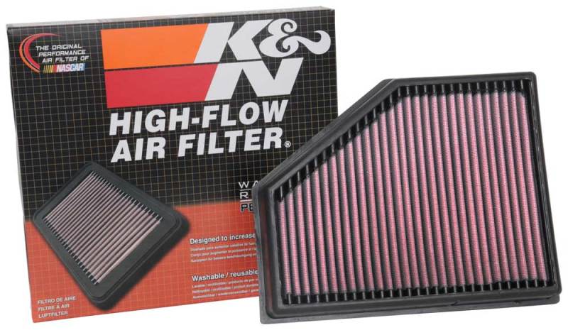 K&N 2019 BMW X5 M50D L6-3.0L DSL Turbo Replacement Air Filter - DFW Speed Syndicate