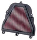 K&N 06-12 Triumph Daytona 675/675 SE/675R/Street Triple/Street Triple R Replacement Air Filter - DFW Speed Syndicate
