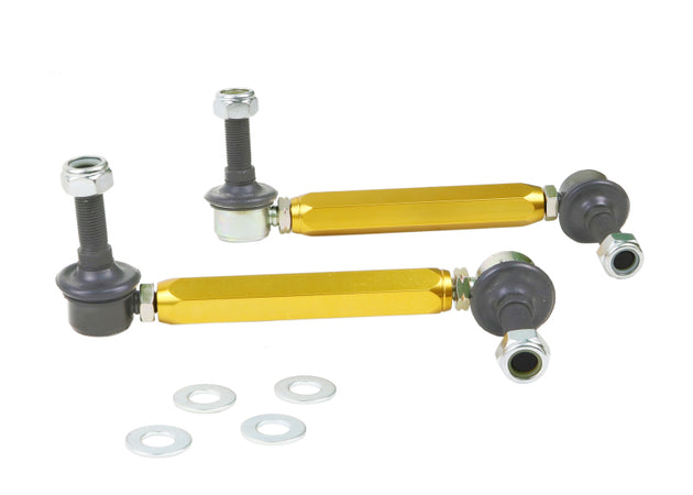 Whiteline Universal Sway Bar - Link Assembly Heavy Duty 330mm-355mm Adjustable Steel Ball - DFW Speed Syndicate