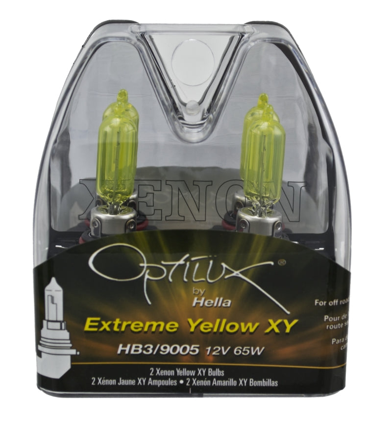 Hella Optilux HB3 9005 12V/65W XY Xenon Yellow Bulb - DFW Speed Syndicate