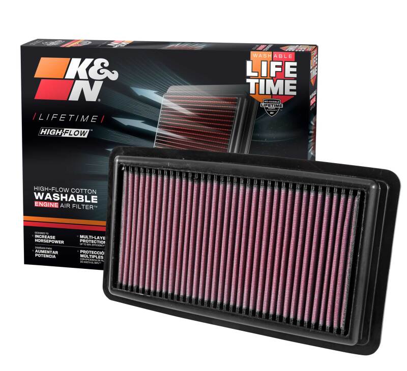K&N 16 Honda Pilot 3.5L V6 Drop In Air Filter - DFW Speed Syndicate