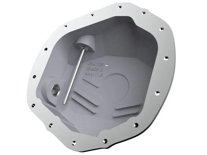 aFe 2020 Chevrolet Silverado 2500 HD  Rear Differential Cover Black ; Pro Series w/ Machined Fins aFe