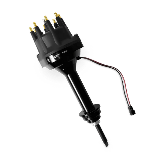ACES Fuel Injection. BB Mopar 426/440 Mag Pick Up Distributor Black Jack Pro Distributor