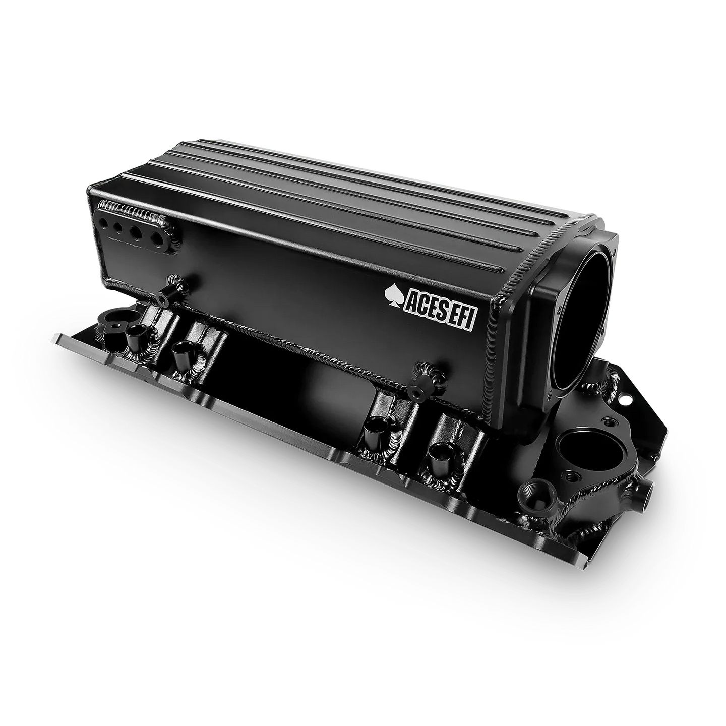 Aces Fuel Injection, Inc. BBC 9.8 Deck Tunnel Ram Fabricated Intake Manifold