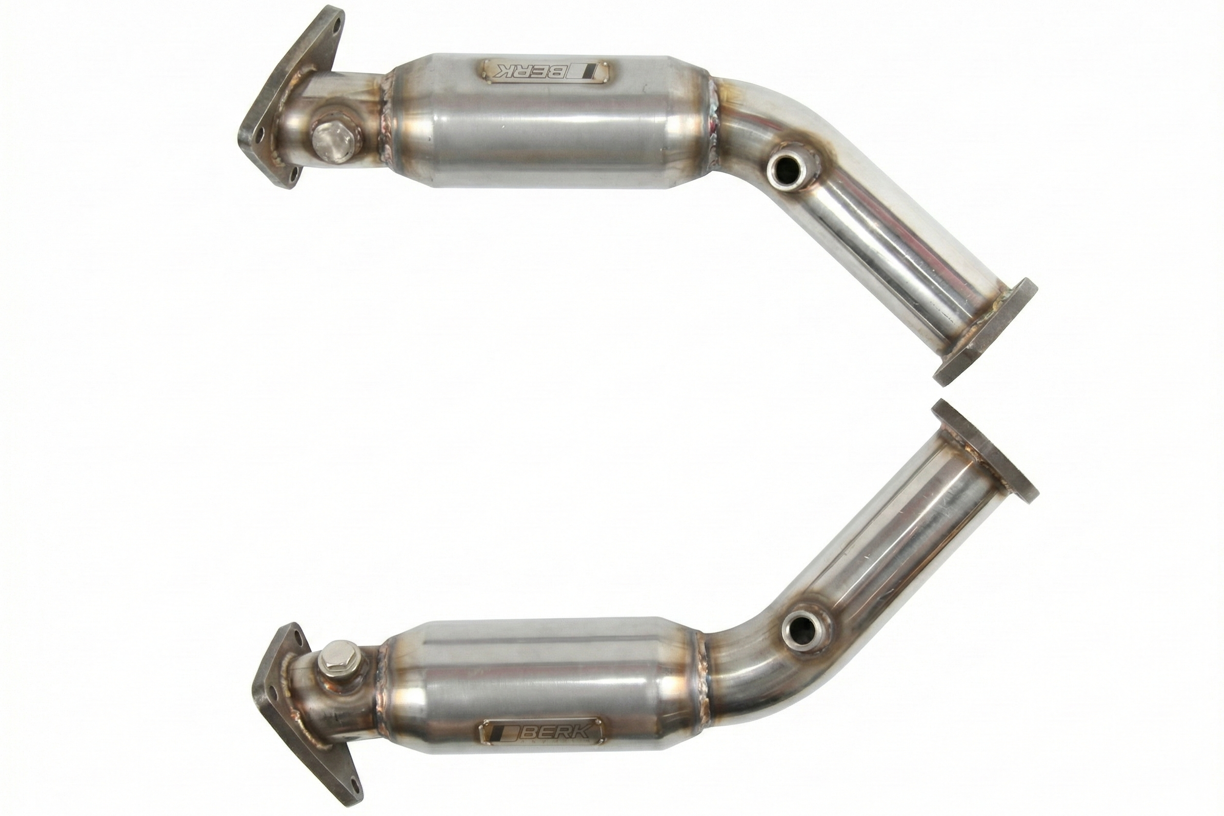 Berk Technology Resonated Test Pipes with CEL Fix for Nissan 370Z