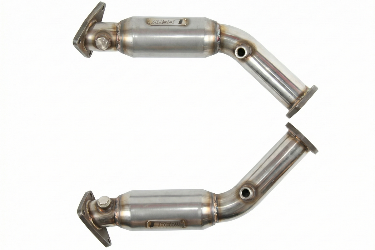 Berk Technology Resonated Test Pipes with CEL Fix for Nissan 370Z