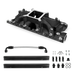 Aces Fuel Injection, Inc. Black SBF 289/302 Mid-Rise Cast Intake Manifold