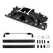 Aces Fuel Injection, Inc. Black SBF 289/302 Mid-Rise Cast Intake Manifold