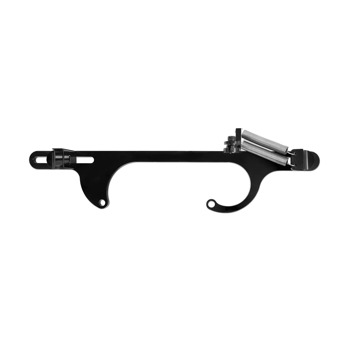 Aces Fuel Injection, Inc. Black Throttle Cable Bracket - Billet Aluminum
