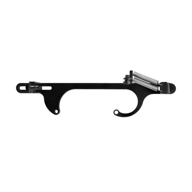 Aces Fuel Injection, Inc. Black Throttle Cable Bracket - Billet Aluminum