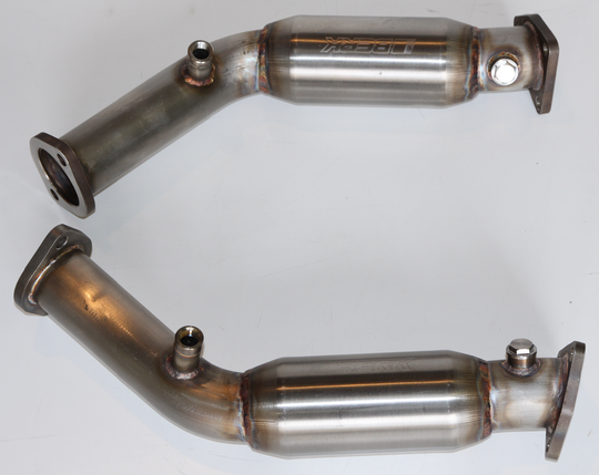 Berk Resonated Test Pipes w/ CEL Fix | 350Z 03-06, G35 Coupe/Sedan 03-07 | VQ35DE FR SPORT