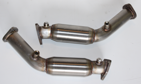 Berk Resonated Test Pipes w/ CEL Fix | 350Z 03-06, G35 Coupe/Sedan 03-07 | VQ35DE FR SPORT