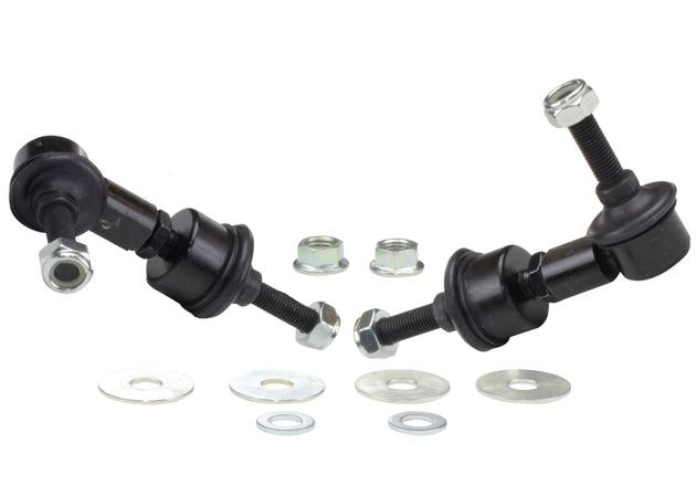Whiteline 5/05+ Ford Focus / 04+ Mazda 3 BK Rear Swaybar Link Kit H/Duty Adj Steel Ball - DFW Speed Syndicate