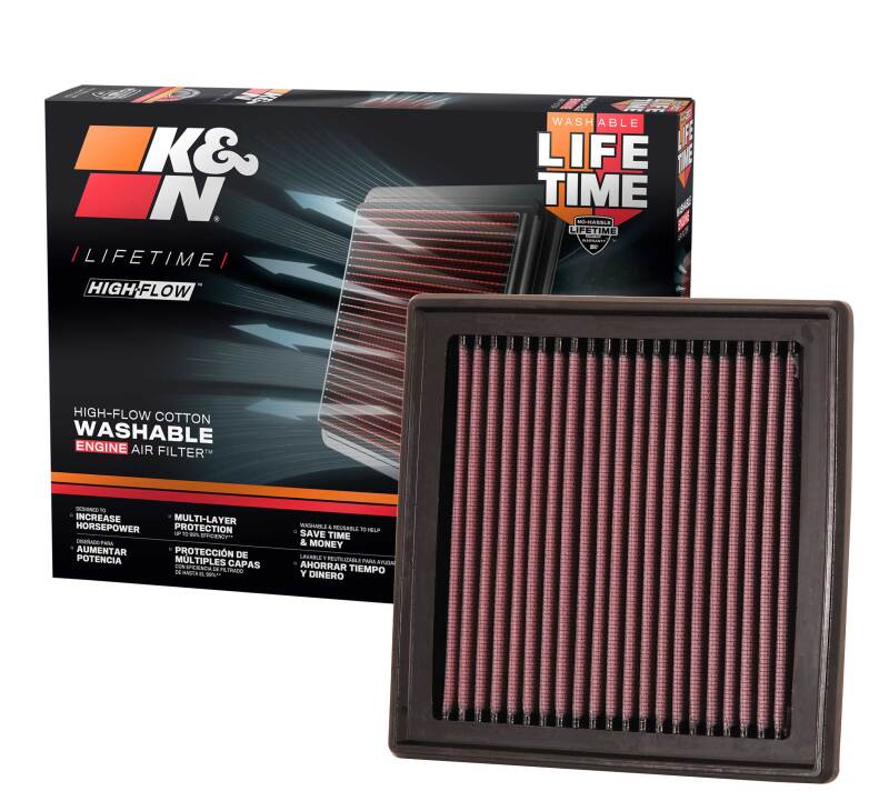 K&N 07-09 350z/370z/G35/G37 Drop In Air Filter - DFW Speed Syndicate