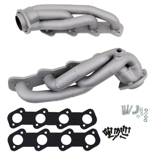 BBK 99-03 Ford F Series Truck 5.4 Shorty Tuned Length Exhaust Headers - 1-5/8 Titanium Ceramic BBK