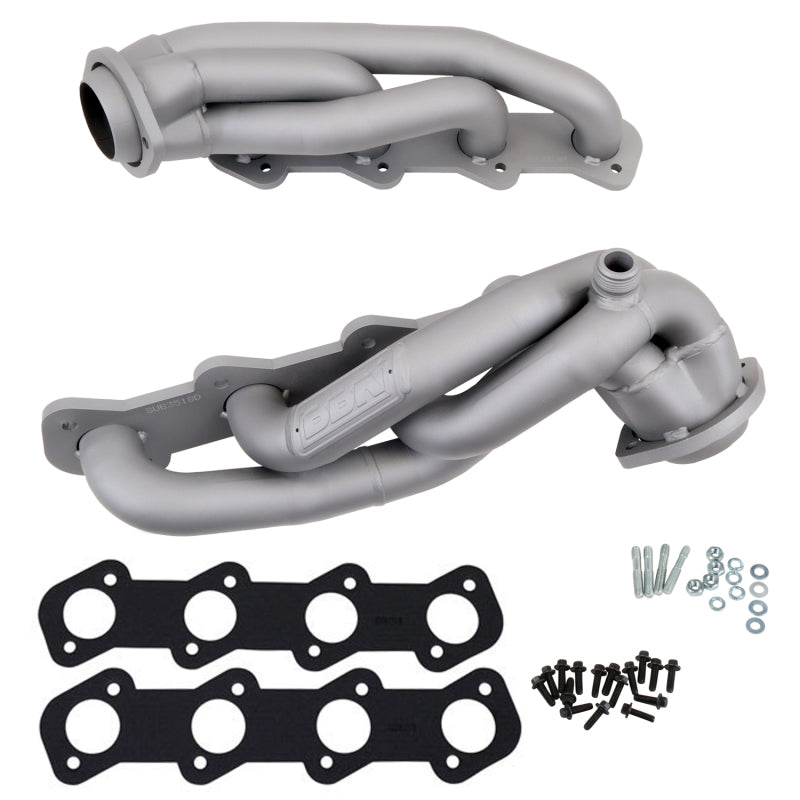 BBK 99-03 Ford F Series Truck 5.4 Shorty Tuned Length Exhaust Headers - 1-5/8 Titanium Ceramic BBK