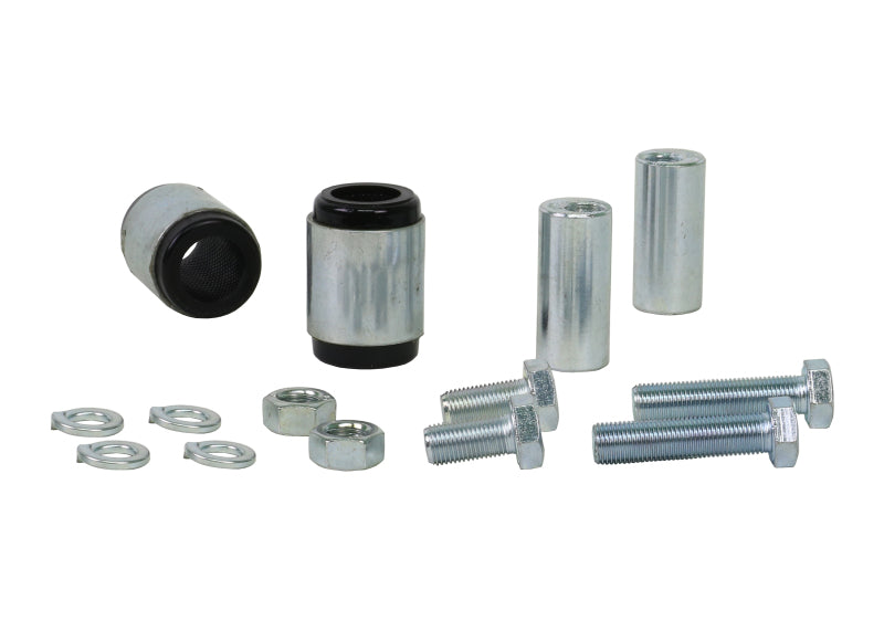 Whiteline 09 lancer Ralliart Rear Camber adj kit-control arm upper bushes - DFW Speed Syndicate