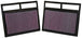K&N Replacement Air Filter MERCEDES-BENZ CL600 5.5L-V12; 2003 (2 PER BOX) - DFW Speed Syndicate