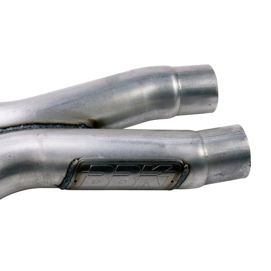 BBK 05-10 Mustang 4.6 Short Mid X Pipe With Catalytic Converters 2-3/4 For BBK Long Tube Headers BBK