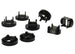 Whiteline 05+ BMW 1 Series/3/05-10/11 3 Series Rear Crossmember-Fr & Rr Mount Insert Bushing - DFW Speed Syndicate