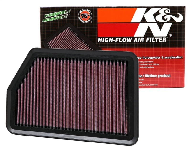 K&N 10-11 Hyundai Tucson 2.0/2.4L Drop In Air Filter - DFW Speed Syndicate