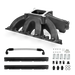 Aces Fuel Injection, Inc. Cathedral / Black High-Rise, Single Plane, Cast, 4150 Style LS Intake Manifold