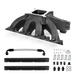Aces Fuel Injection, Inc. Cathedral / Black High-Rise, Single Plane, Cast, 4150 Style LS Intake Manifold