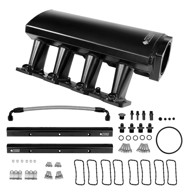 Aces Fuel Injection, Inc. Cathedral High-Ram Fabricated 92mm LS Intake Manifold