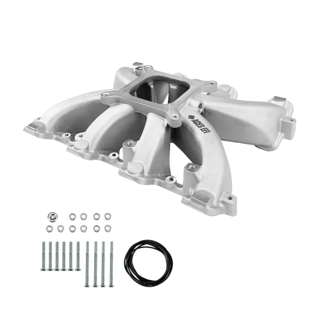 Aces Fuel Injection, Inc. Cathedral / Original Finish Mid-Rise, Single Plane, Carb Style, Cast, 4150 Style LS Intake Manifold