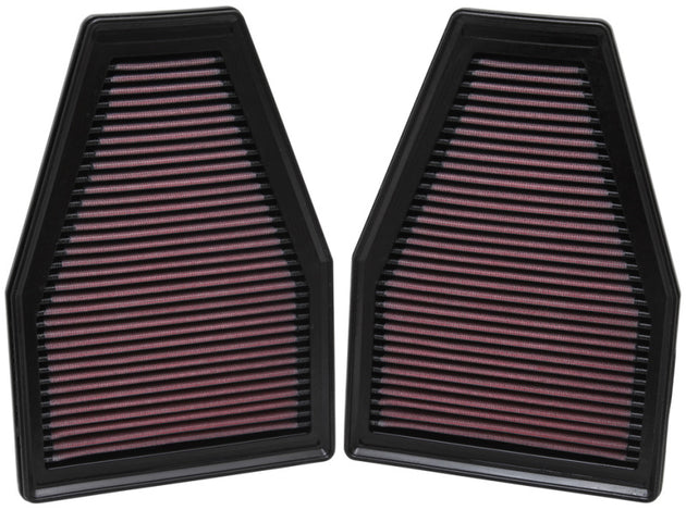 K&N Replacement Air Filter 12-13 Porsche 911 3.4L / 12 911 3.8L / 13 911 3.6L / 13 911 Carrera 3.8L - DFW Speed Syndicate
