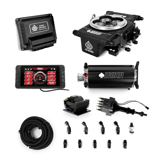 Killshot 4-bbl EFI Master Kits (Black) Aces EFI B2B