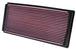K&N 96-02 Jeep Wrangler 2.5L L4 / 96-06 4.0L L4 Drop In Air Filter - DFW Speed Syndicate