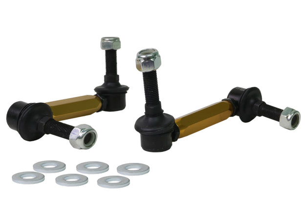 Whiteline 06-09 Toyota FJ Cruiser GSJ10 / 09+ GSJ15 Front Adjustable Heavy Duty Sway Bar Link Kit - DFW Speed Syndicate