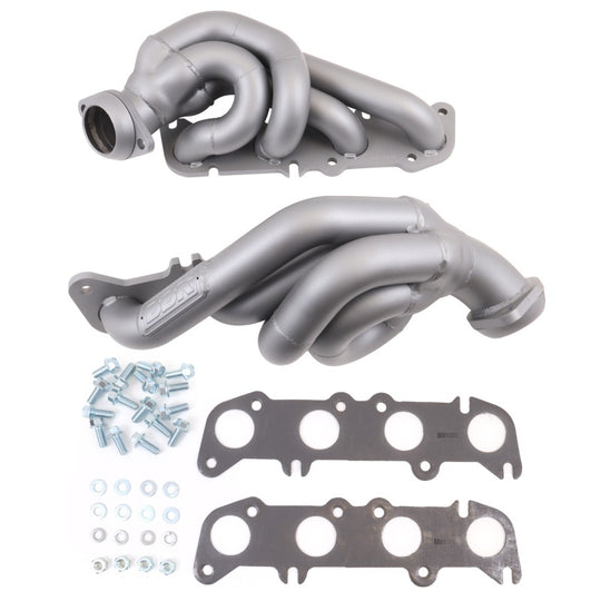 BBK 11-14 Ford F-150 Coyote 5.0 Shorty Tuned Length Exhaust Headers - 1-3/4in Titanium Ceramic - DFW Speed Syndicate