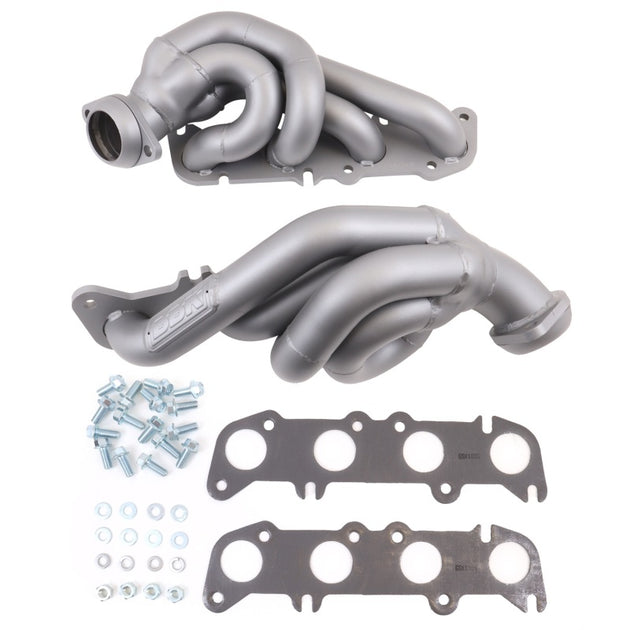 BBK 11-14 Ford F-150 Coyote 5.0 Shorty Tuned Length Exhaust Headers - 1-3/4in Titanium Ceramic - DFW Speed Syndicate