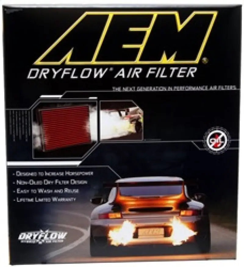 AEM 08-10 F150/250/350 / 07-10 Expedition 10.5in O/S L x 9.875in O/S W x 2.188in H DryFlow Filter AEM Induction